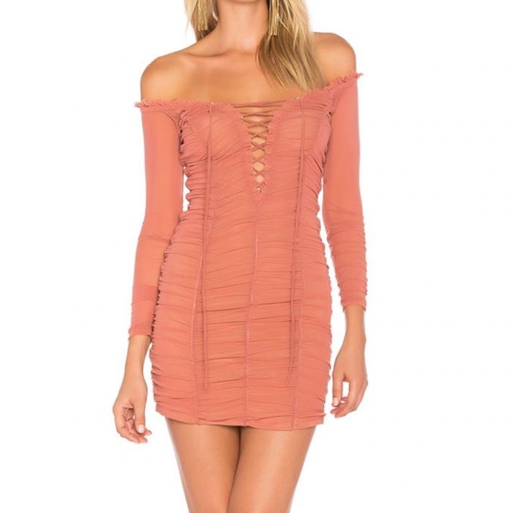 DARLING DRESS DEEP BLUSH | MAJORELLE WOMENS DRESSES
